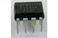 Микросхема для стиральной машины ПЗУ 24C64A Atmel (DIP)