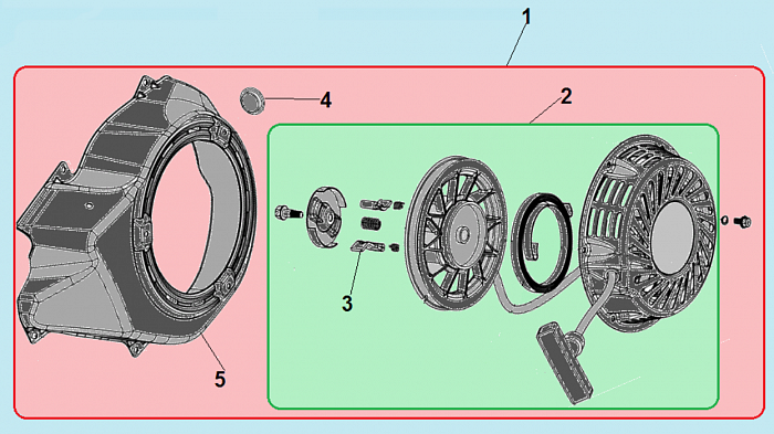 16 СТАРТЕР МОТОБЛОК CHAMPION ВC1193